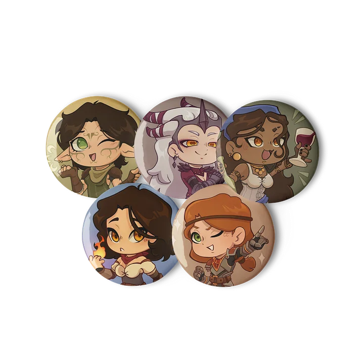 dragon age 2 button set 1 product image (3)