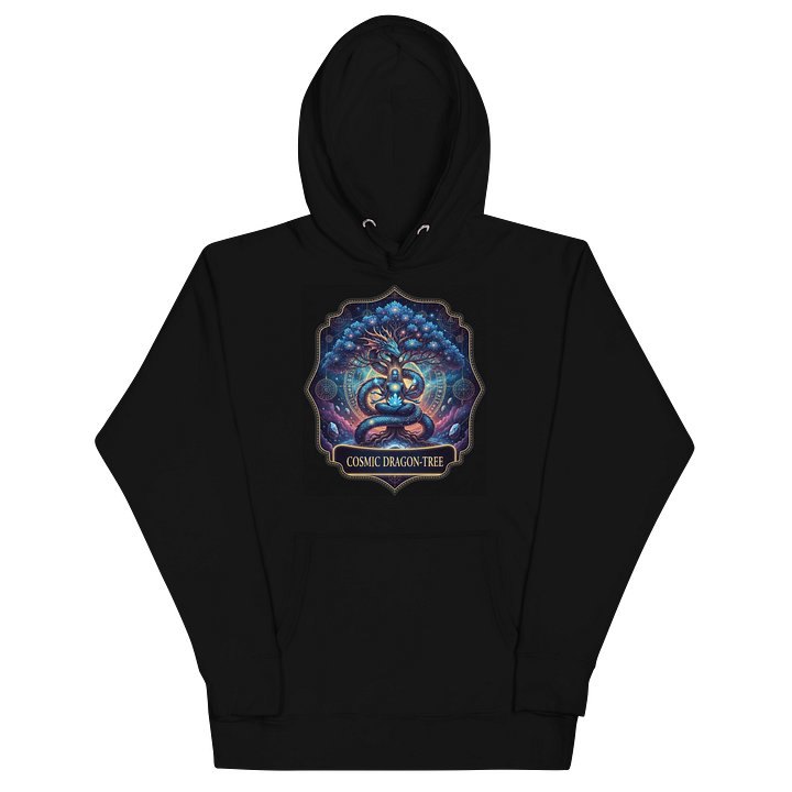 Cosmic Dragon-Tree Unisex Hoodie product image (2)