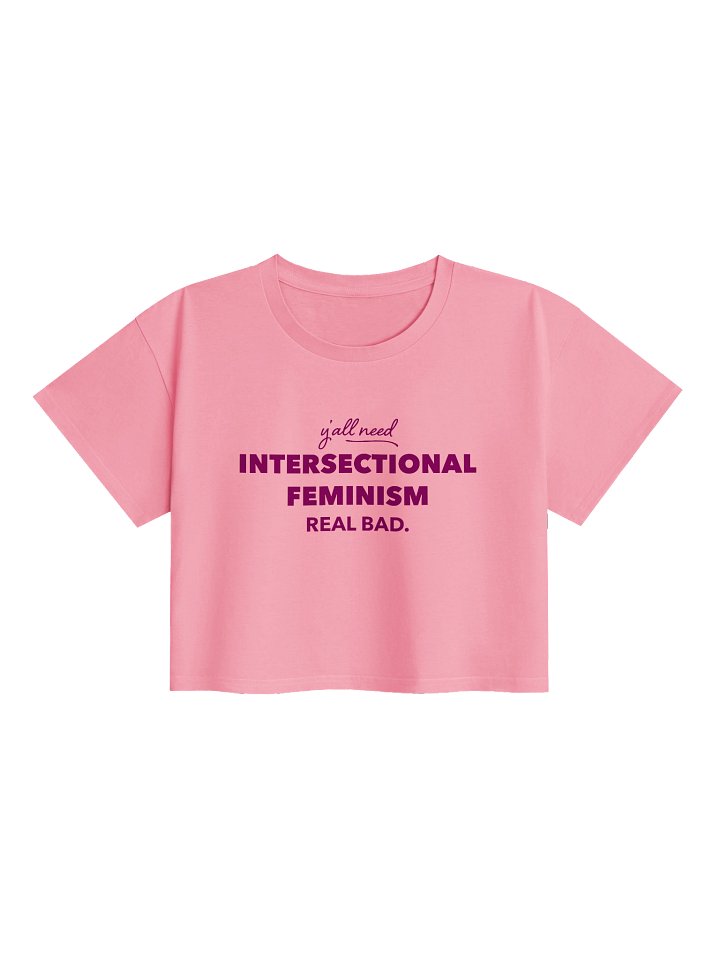 Intersectional Feminism Crop Top product image (1)