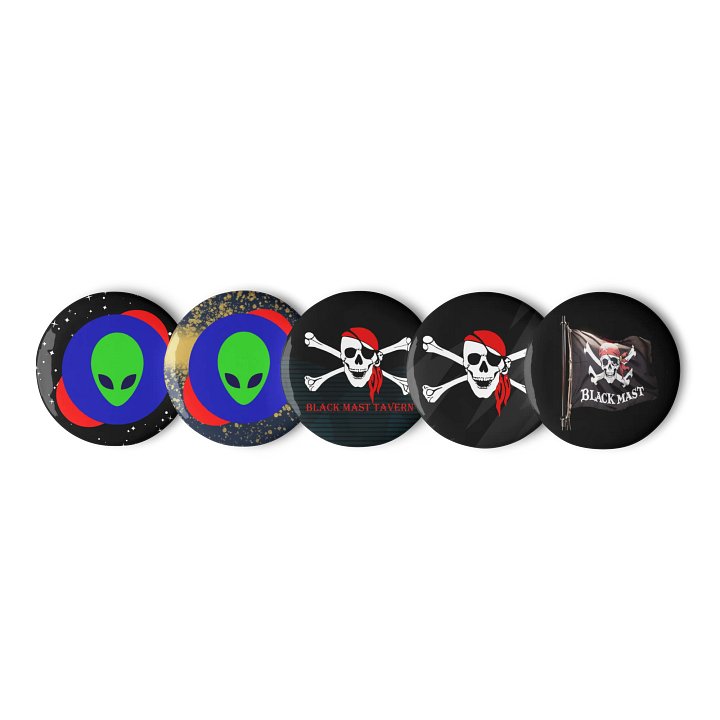 Round Pins (Set of 5) product image (1)