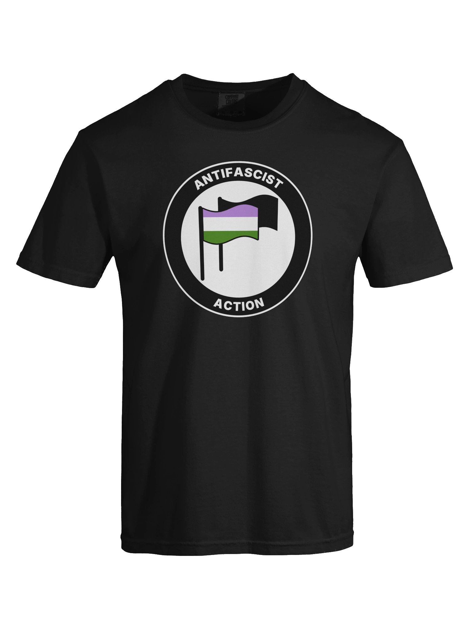 Antifa / Genderqueer Pride T-Shirt product image (9)