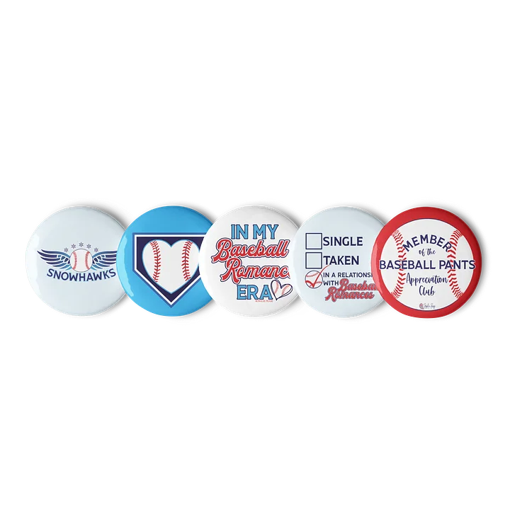 Baseball Romance Pin Set product image (1)