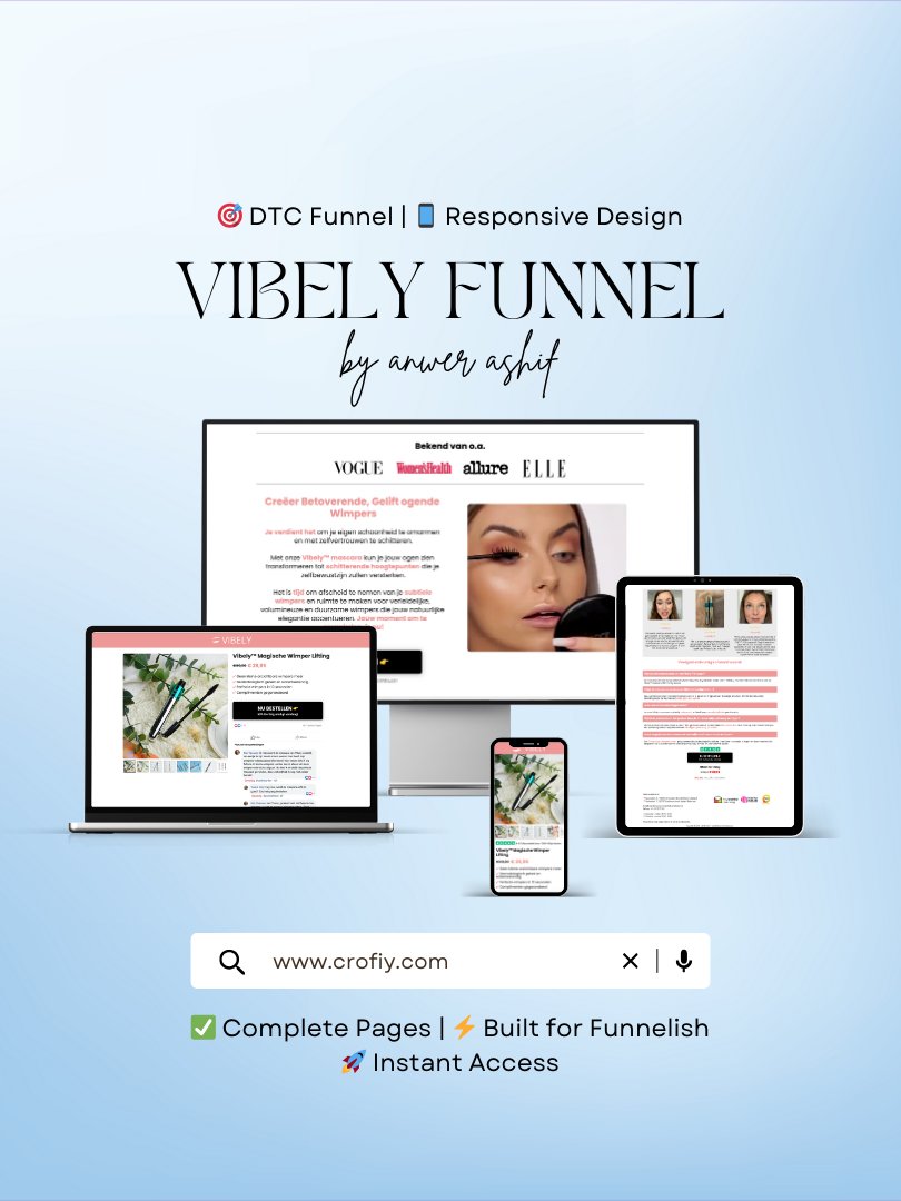 Wellness & Lifestyle Funnelish Template product image (1)