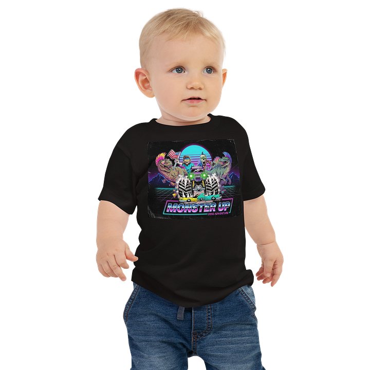 Bella+Canvas Baby Jersey Short Sleeve Tee : DINO ADVENTURE product image (1)