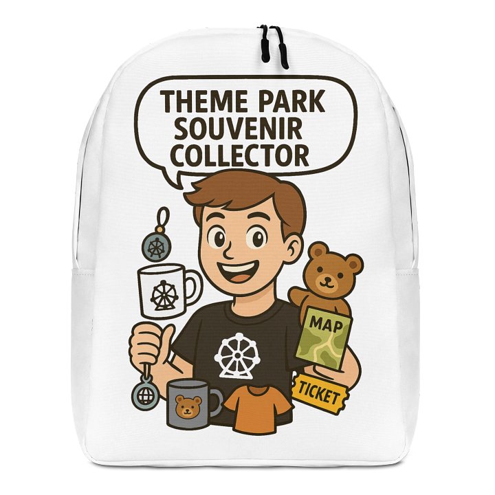 Rugzak Theme Park Souvenir Collector product image (1)