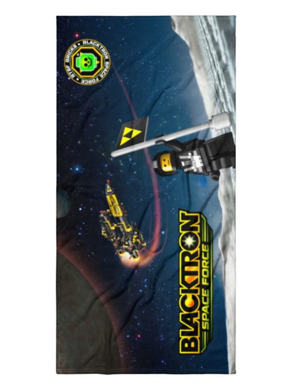 Blacktron Space Force Beach Towel product image (3)