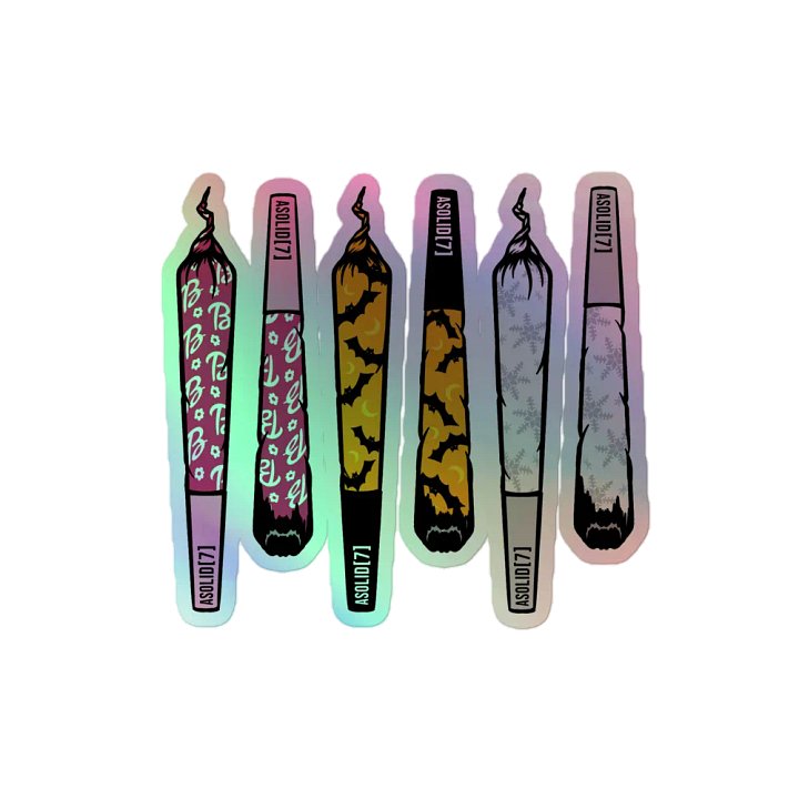 ASolid[7] Holographic Joint Stickers (Lit & Unlit Duo) - Version 2 product image (2)