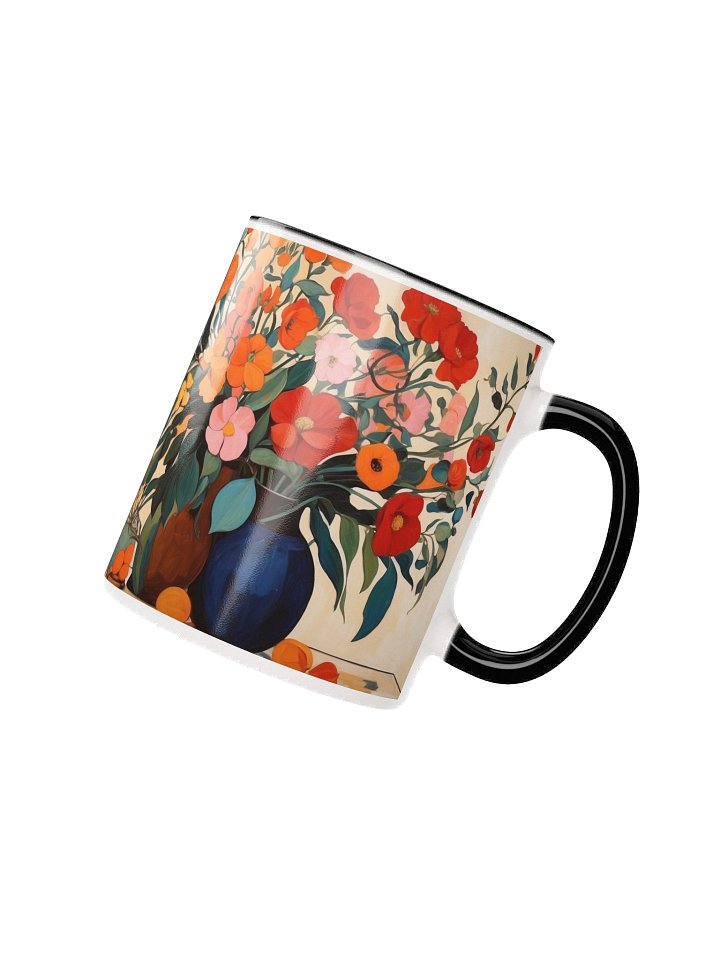 Vibrant Floral Symphony Ceramic Mug product image (17)