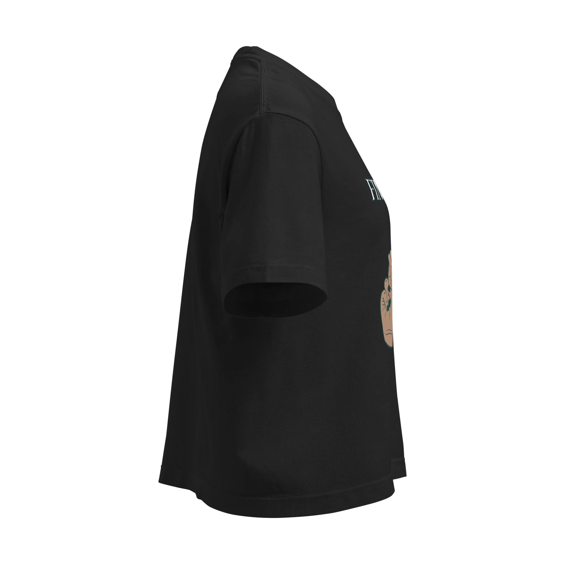 Fingers Crossed Boxy Tee product image (4)
