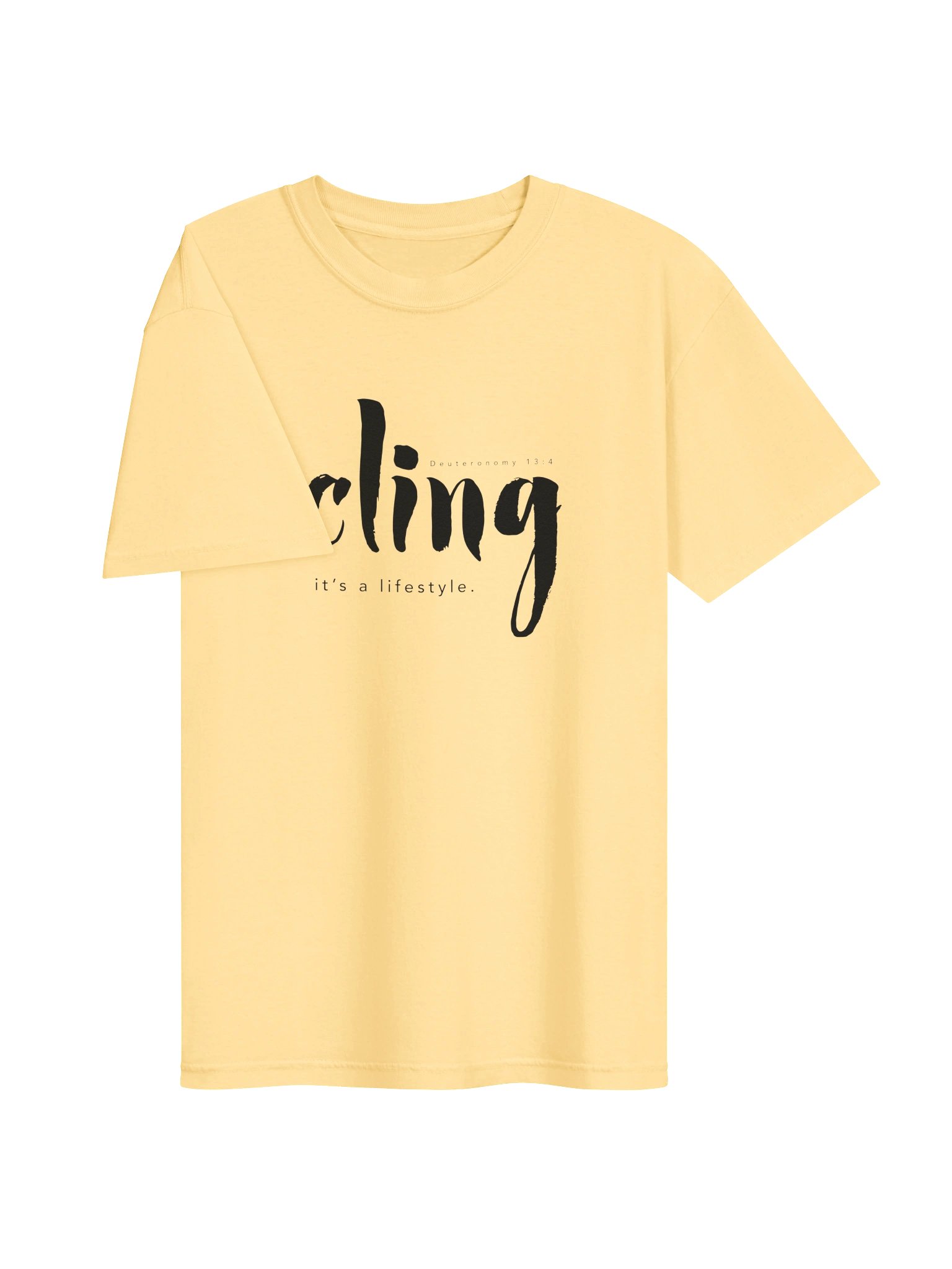 CLING | It's a Lifestyle - Unisex Tee (Black Logo) product image (2)