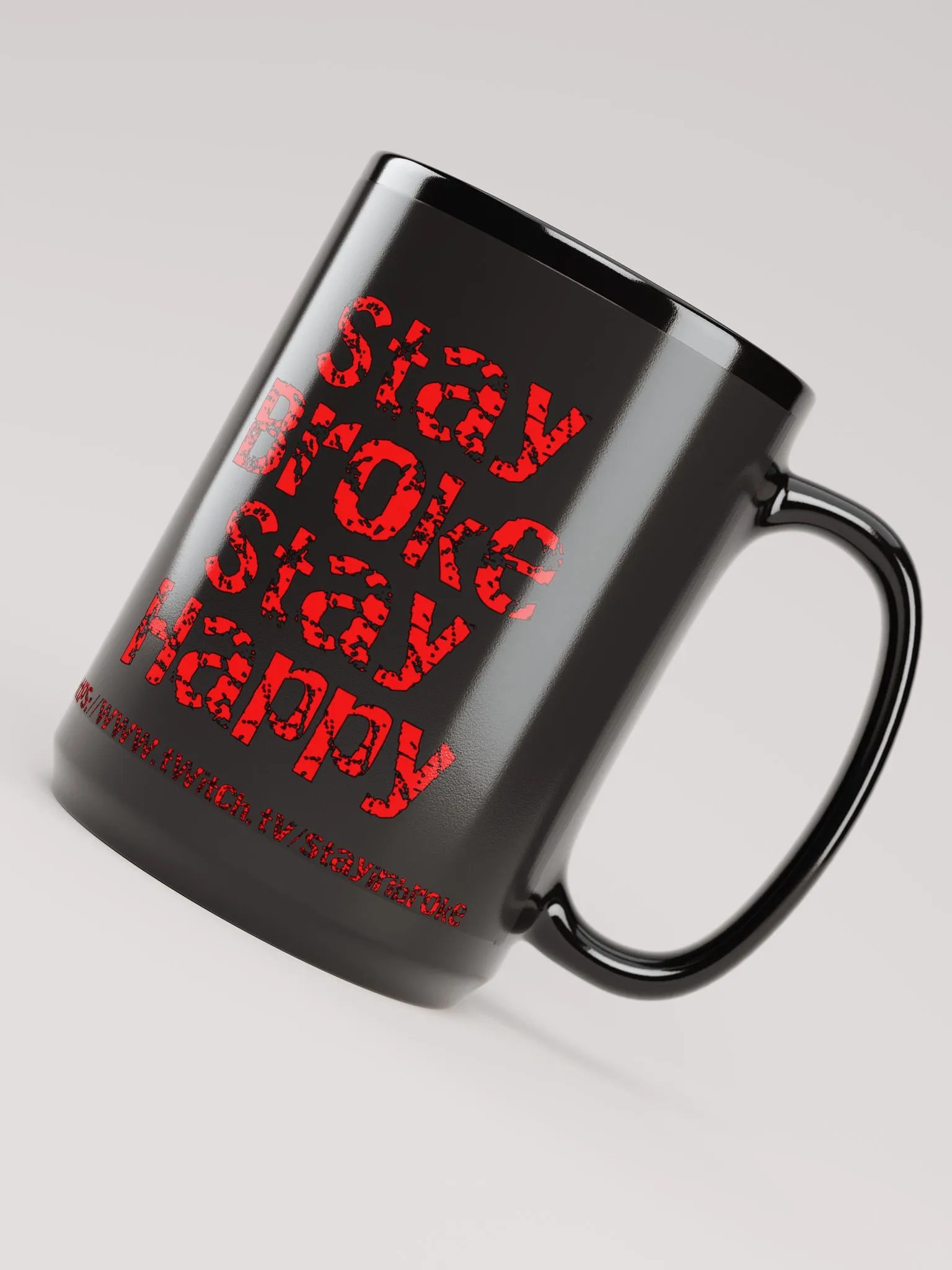 Broke Black mug product image (4)