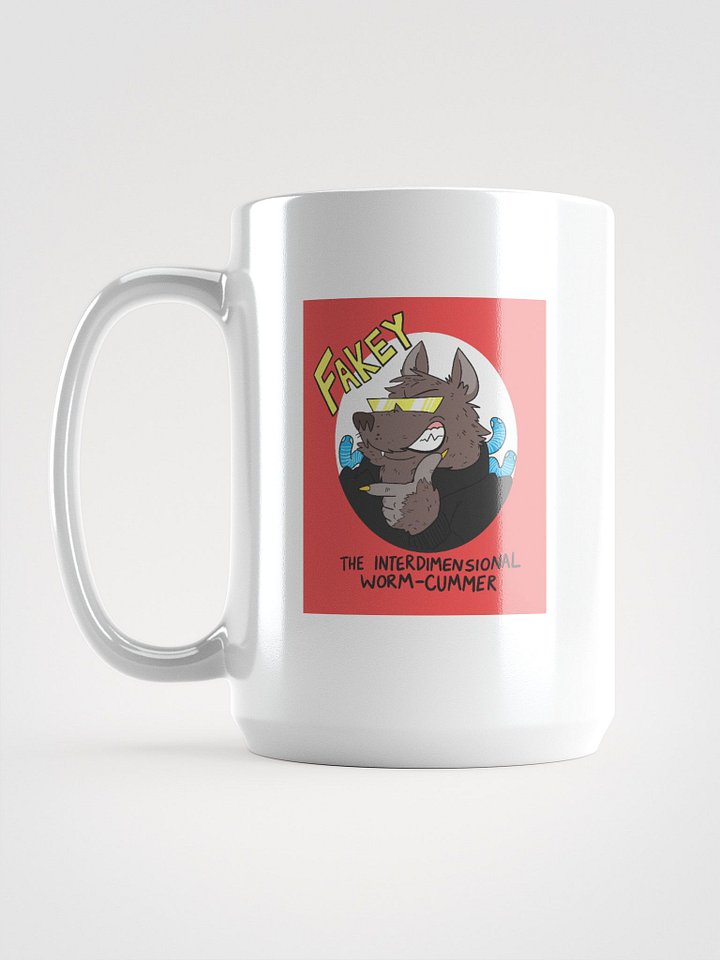 Fakey the Interdimensional Worm-Cummer Mug product image (1)