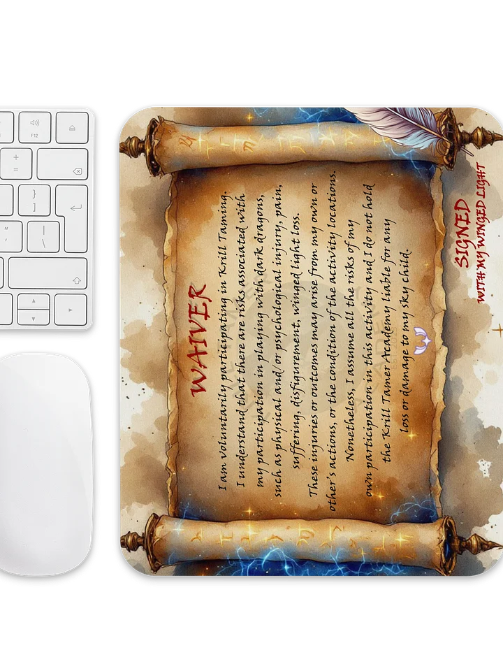 Krill Tamer Academy Waiver Classic Mouse Pad product image (2)