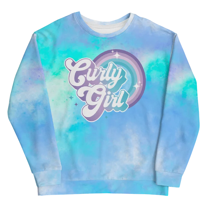 Curly Girl Tie-Dye Crewneck product image (2)