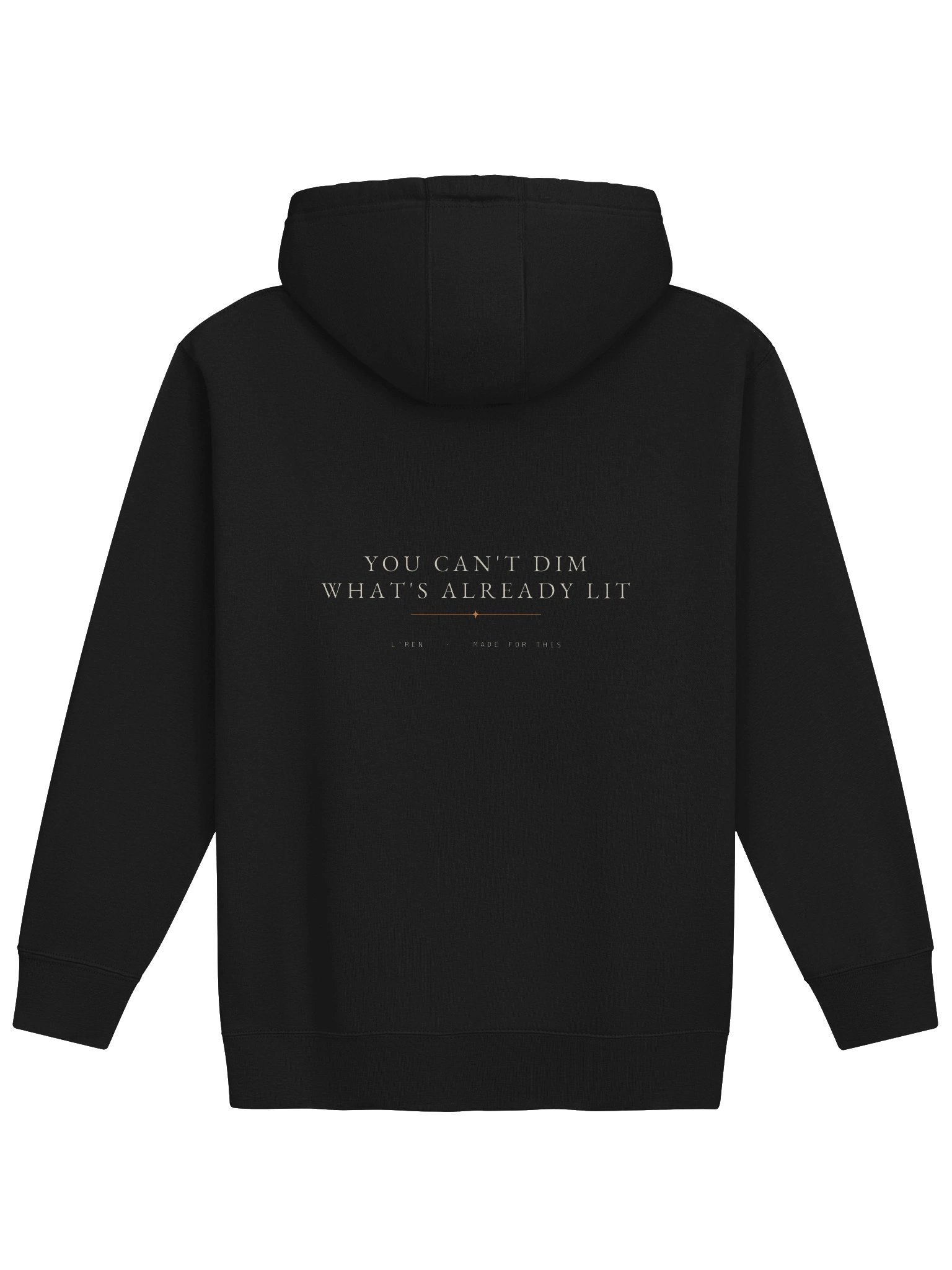 MADE FOR THIS Hoodie — Black product image (2)