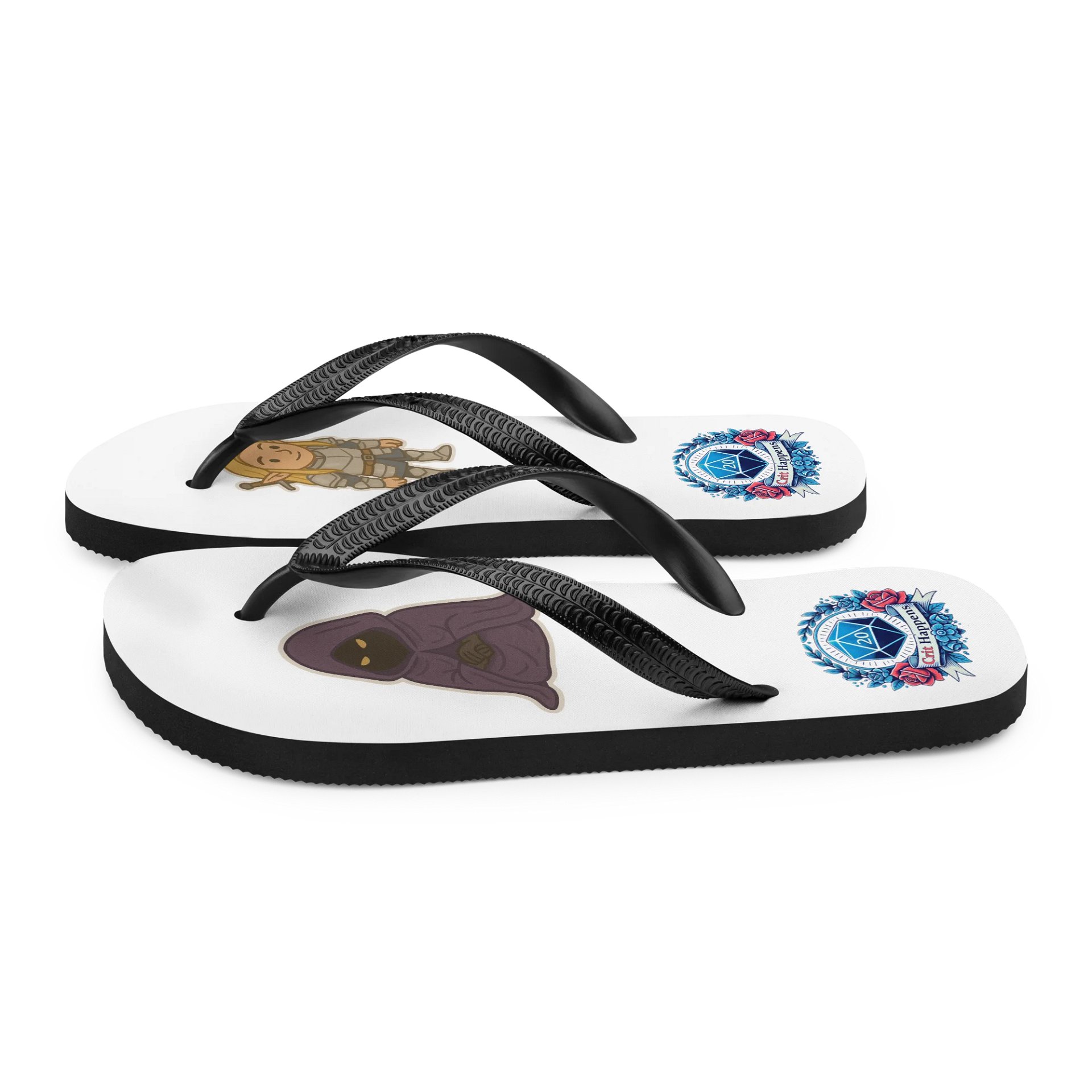 Max & Kain Chibi Flip-Flops product image (5)
