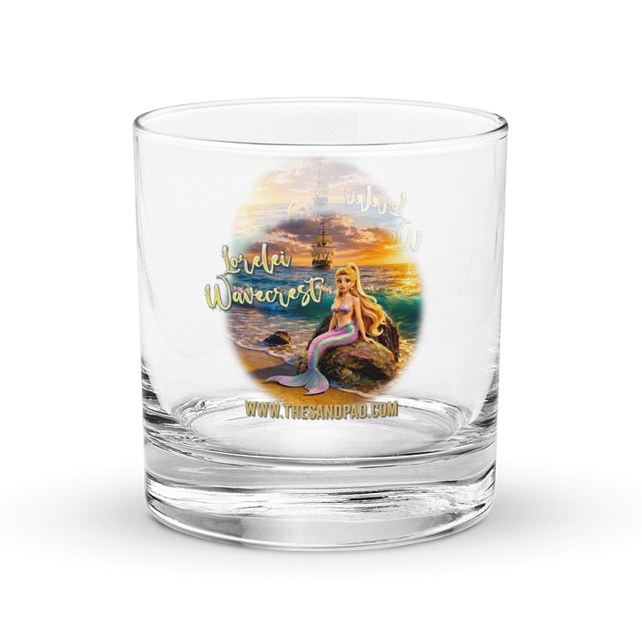 Lorelei Wavecrest Rocks Glass product image (2)