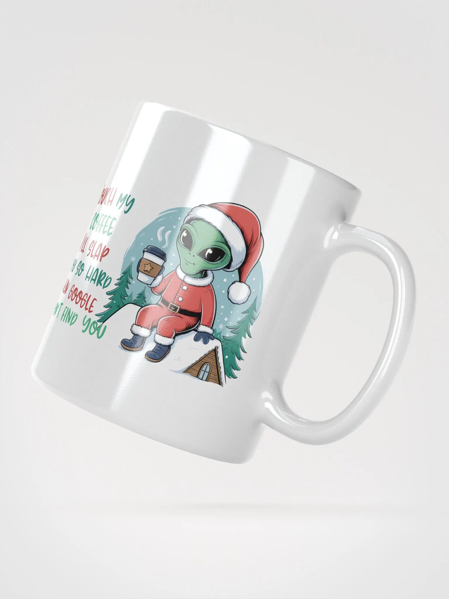 Alien on the Rooftop Mug product image (3)