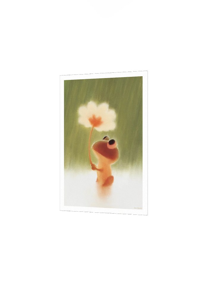 flower frog ☂︎ print product image (5)