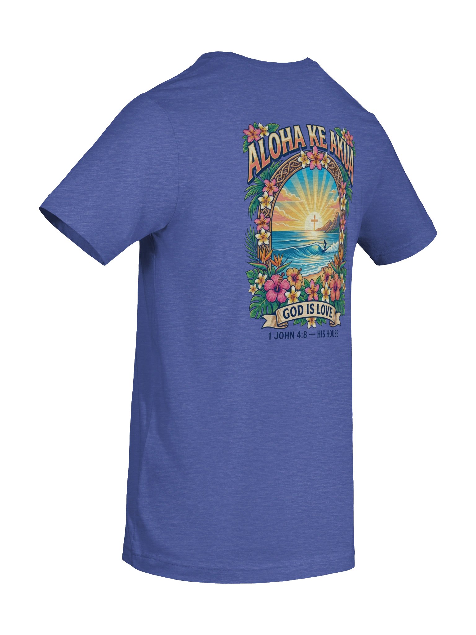 His House Unisex "Aloha Ke Akua" T-Shirt product image (8)