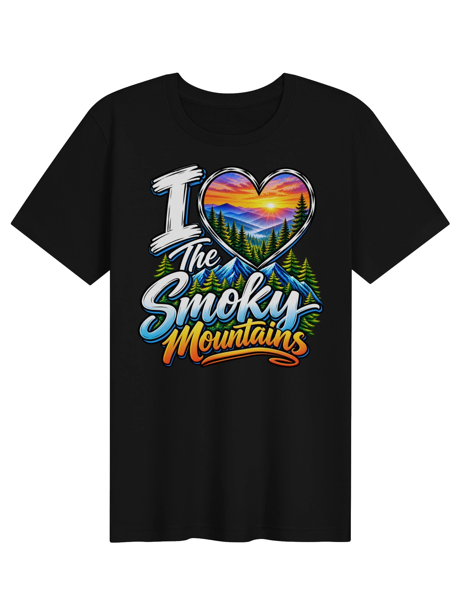 I ❤️ The Smoky Mountains Tee product image (4)