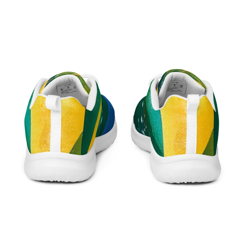 Abstract Diplomat Print - SVG - Caribbean Apples | Women's Athletic Shoes product image (9)