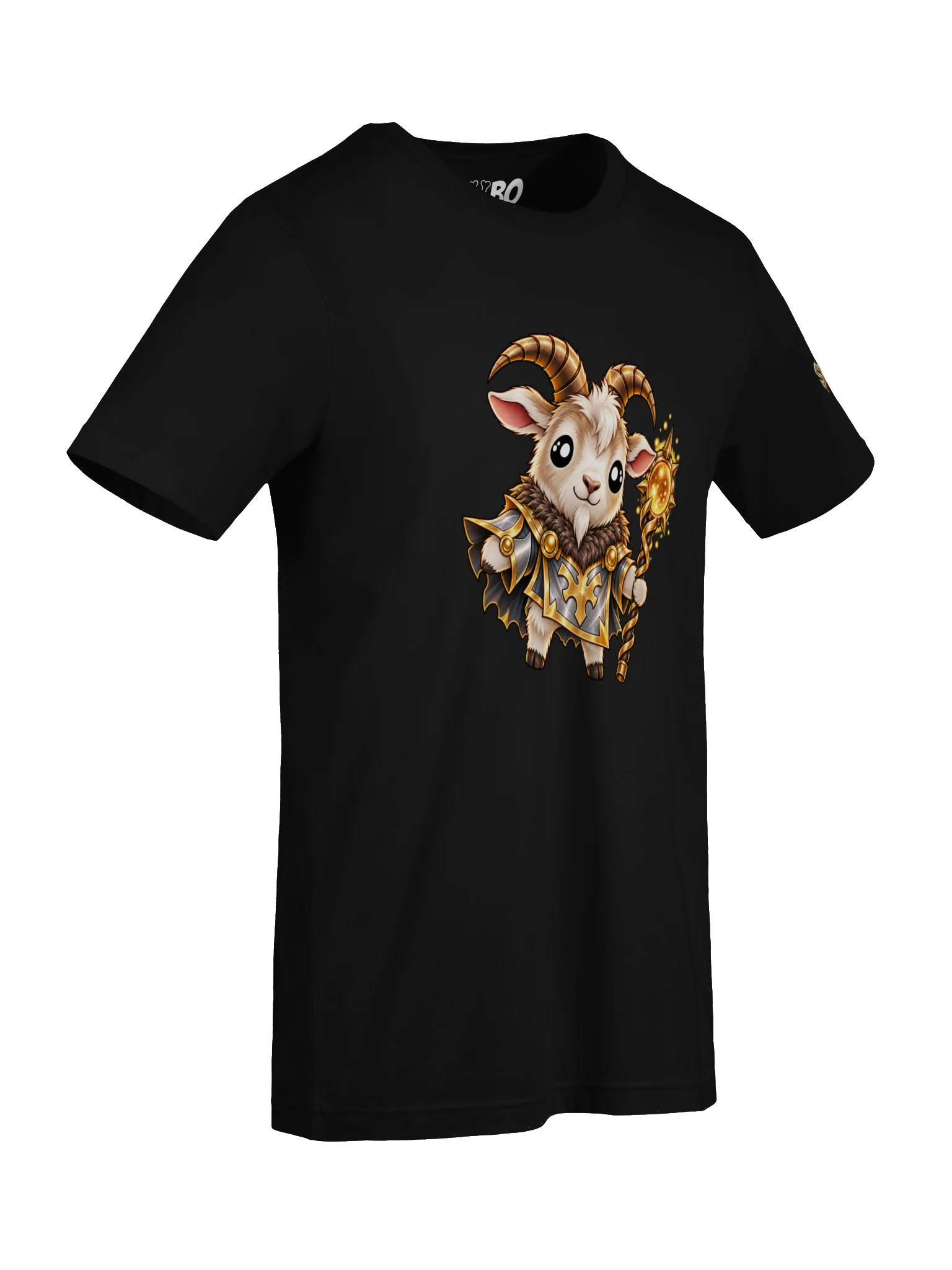 SPRITEFEST "Mythical Goat Sprite" Black ADULT T-Shirt product image (7)