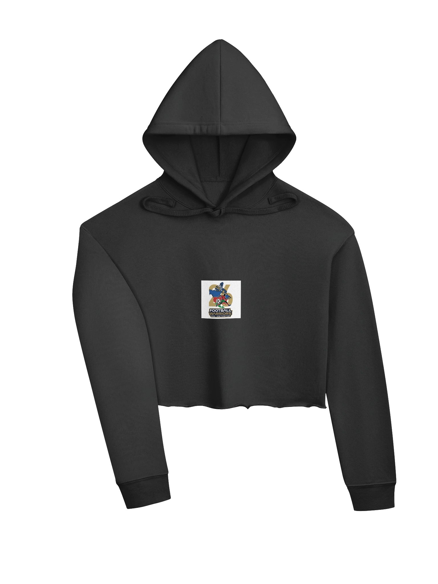 Women's Football Warrior 2026 Fleece Crop Hoodie product image (3)