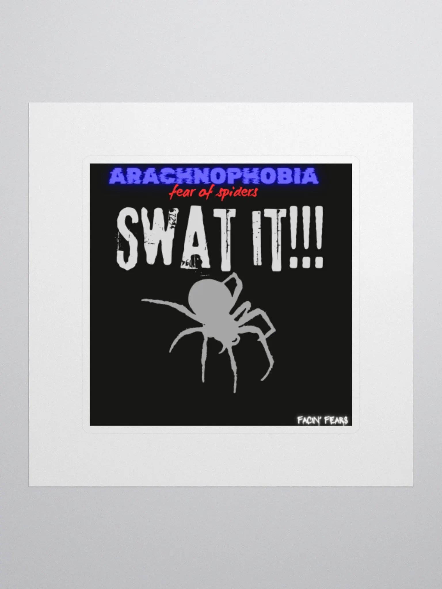 Arachnophobia Sticker product image (1)