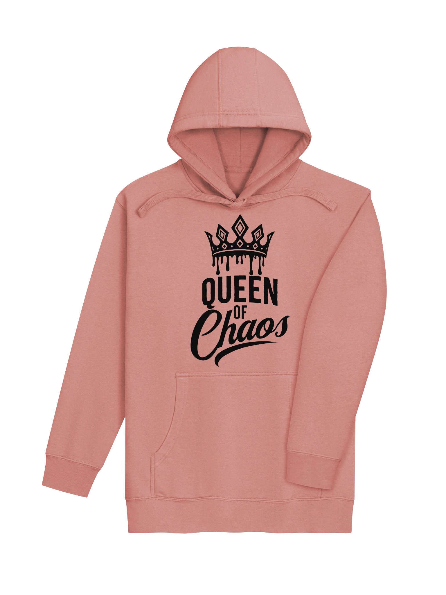 Queen of Chaos Hoodie (Black Text) product image (4)