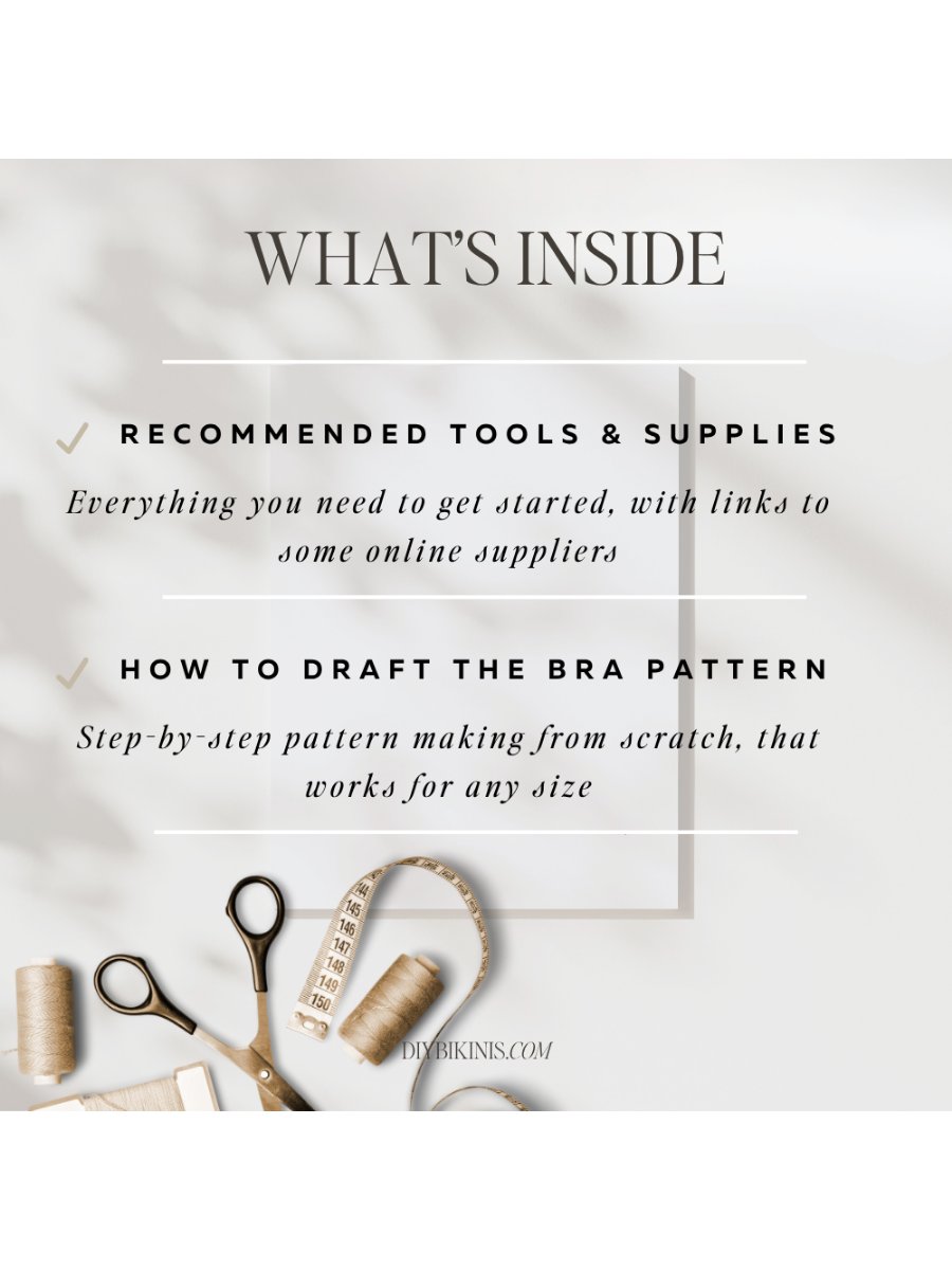 How to make a Bra Style Competition Top Step by Step Workshop product image (3)