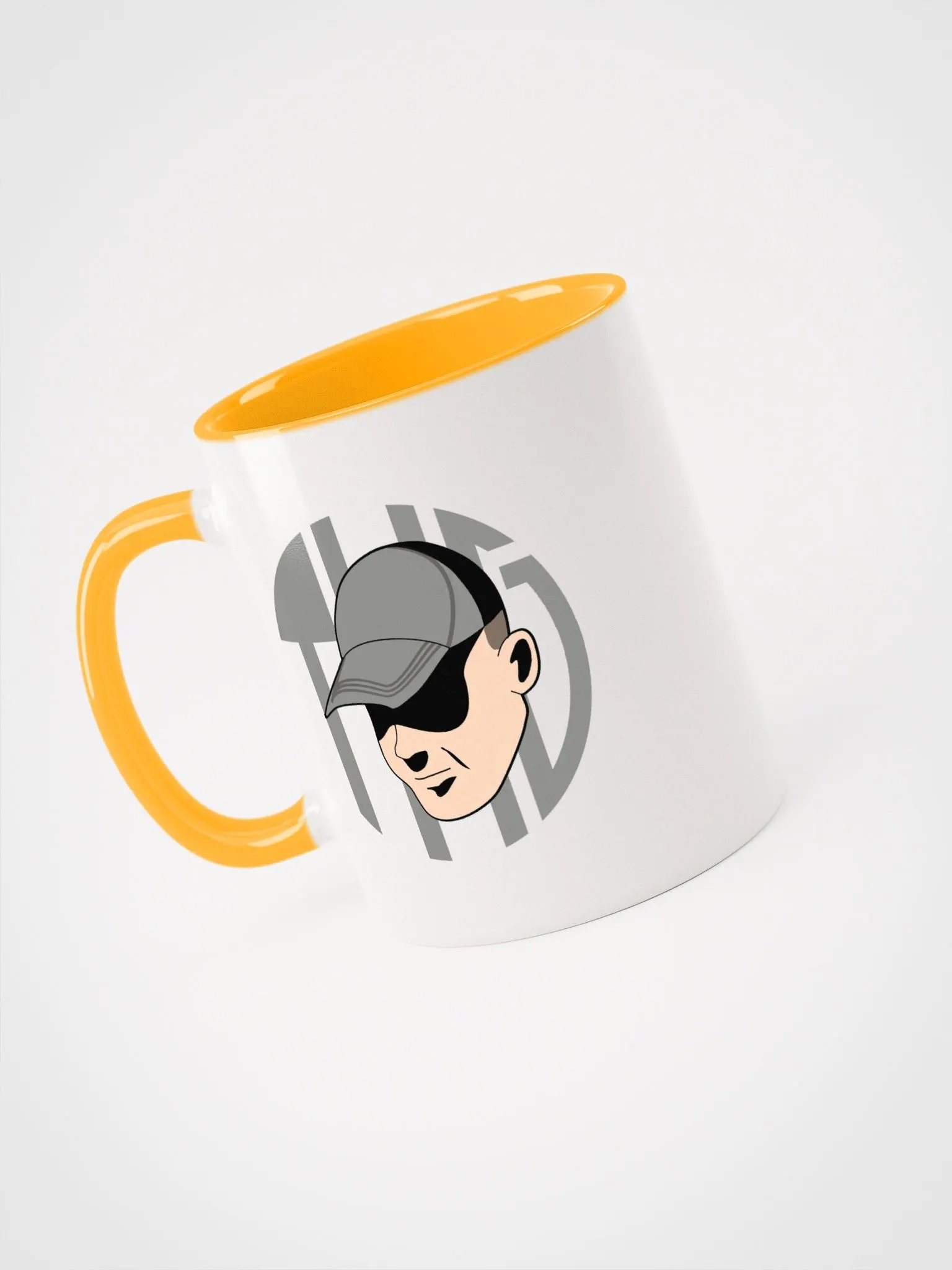 Grey logo Hockey Life mug product image (1)