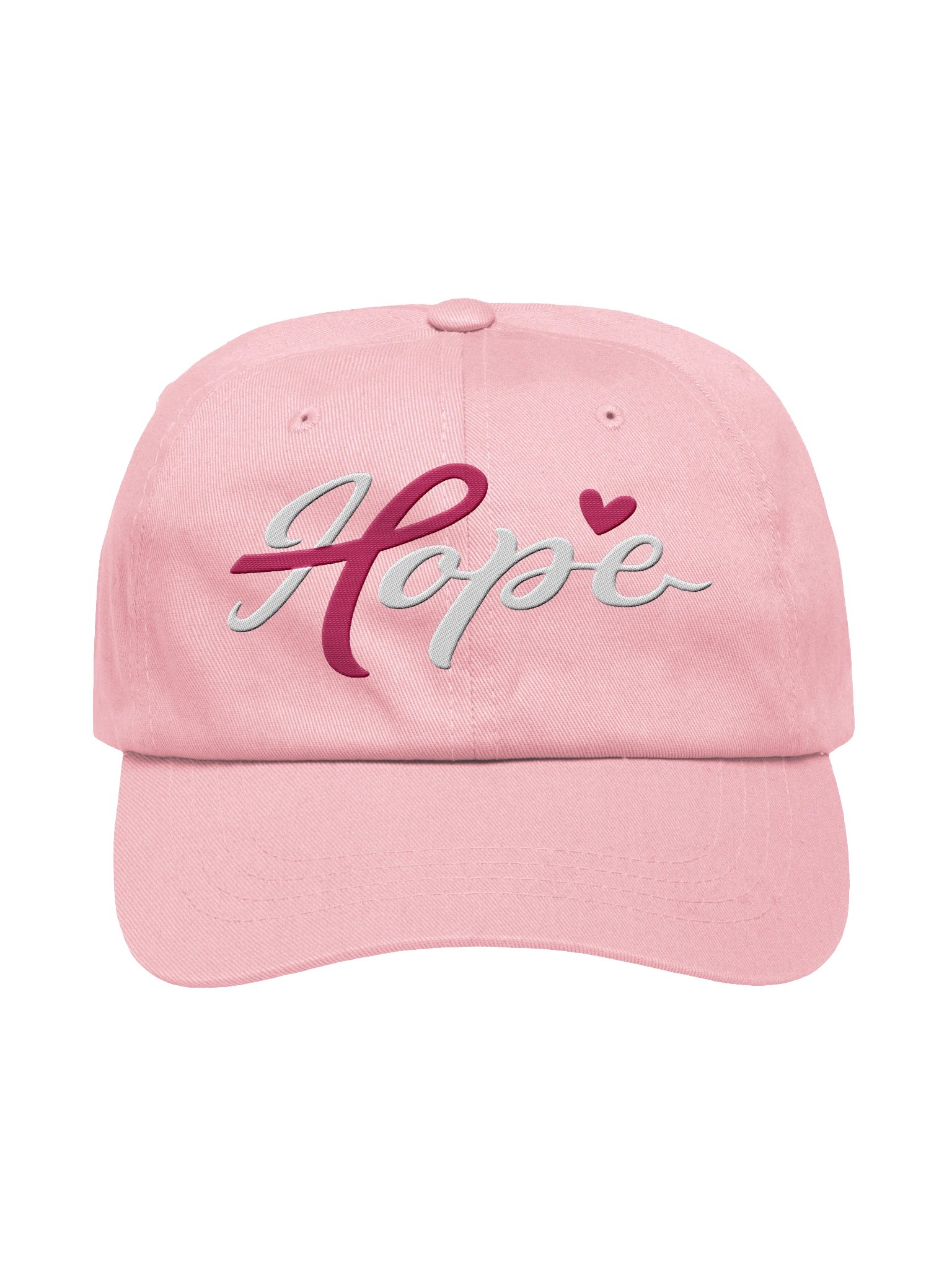 Hope Pink Heart Dad Hat product image (1)