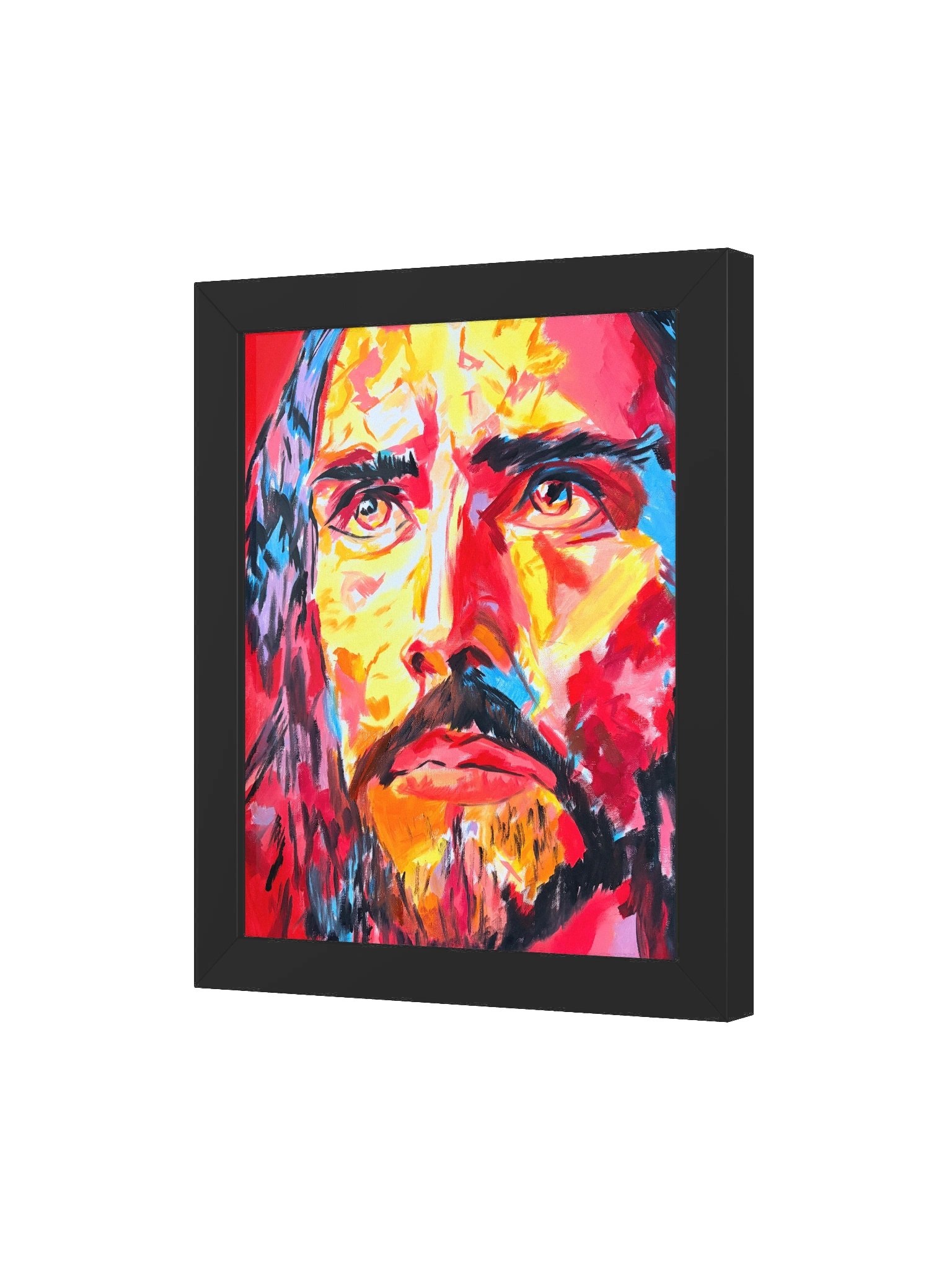 Jesus Christ by Wamantha (Framed High-Quality Matte Poster) product image (3)