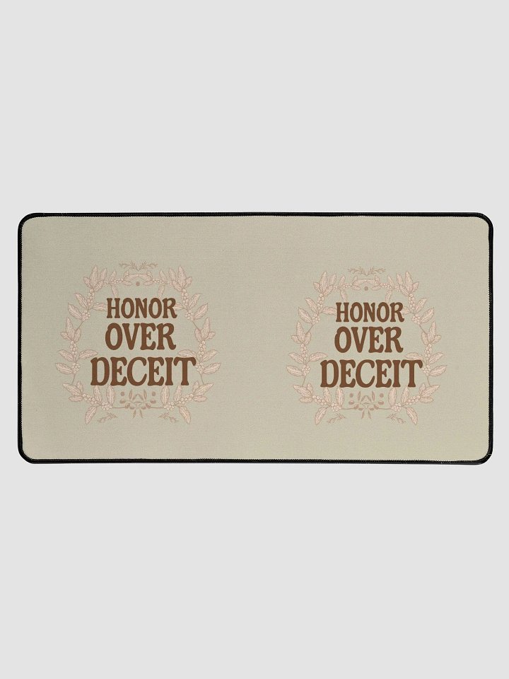 Honor Over Deceit Desk Mat product image (2)