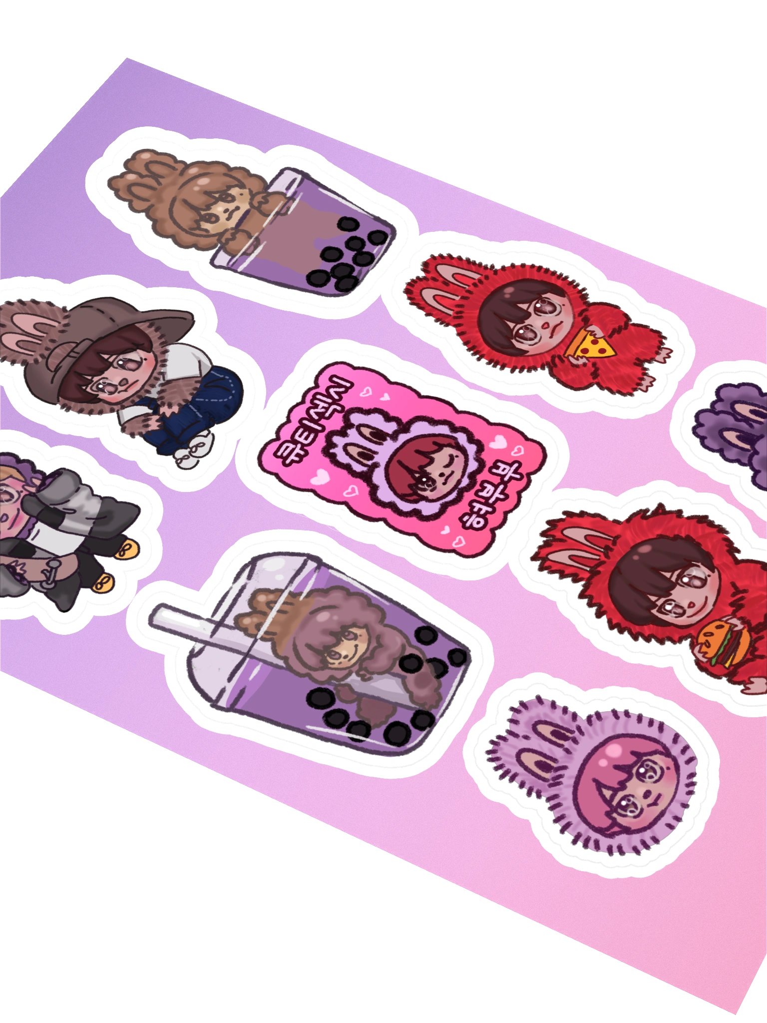 hyeobubu sticker sheet product image (2)