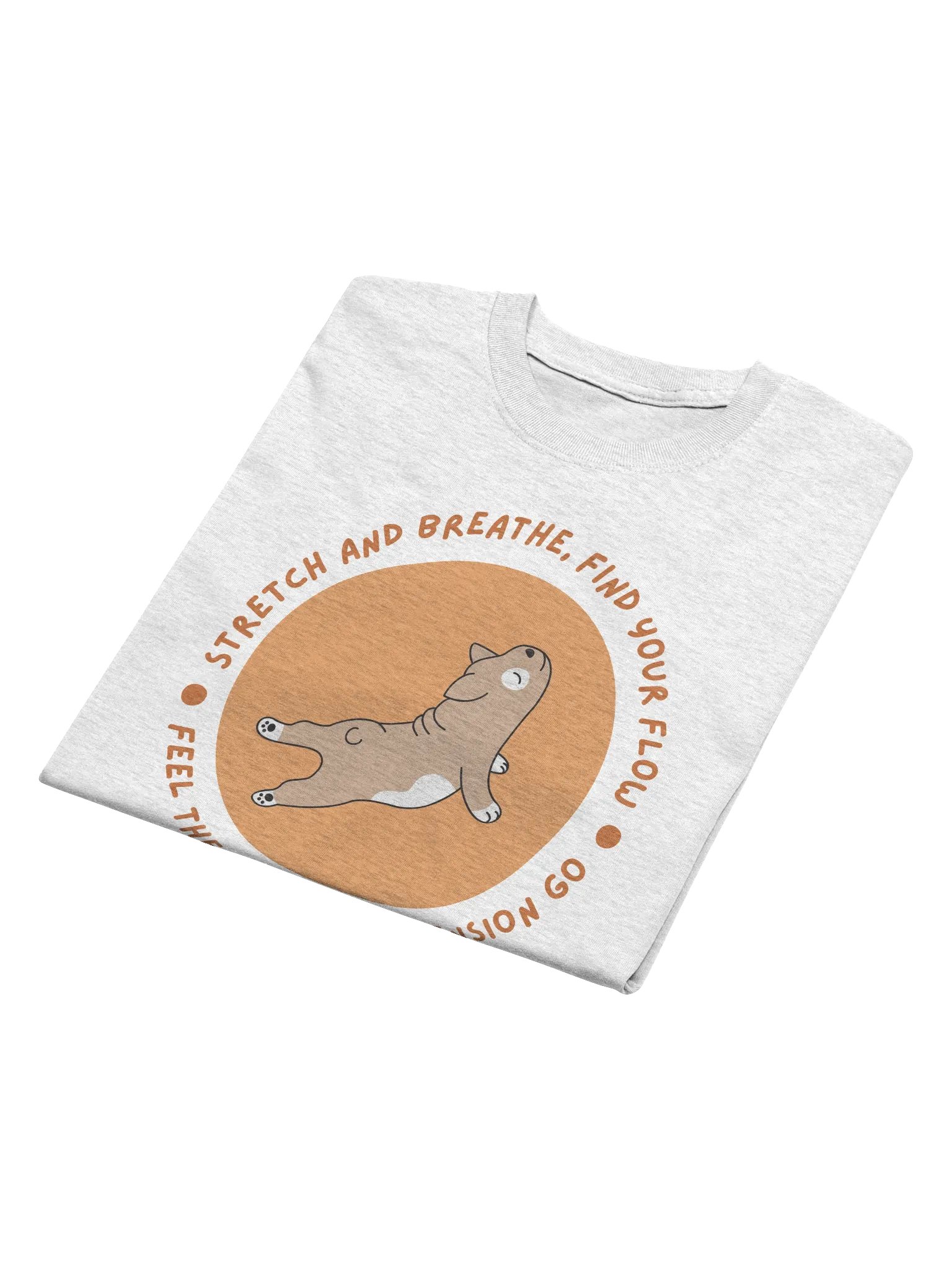 Pug Yoga Flow T-Shirt: Stretch and Breathe product image (4)