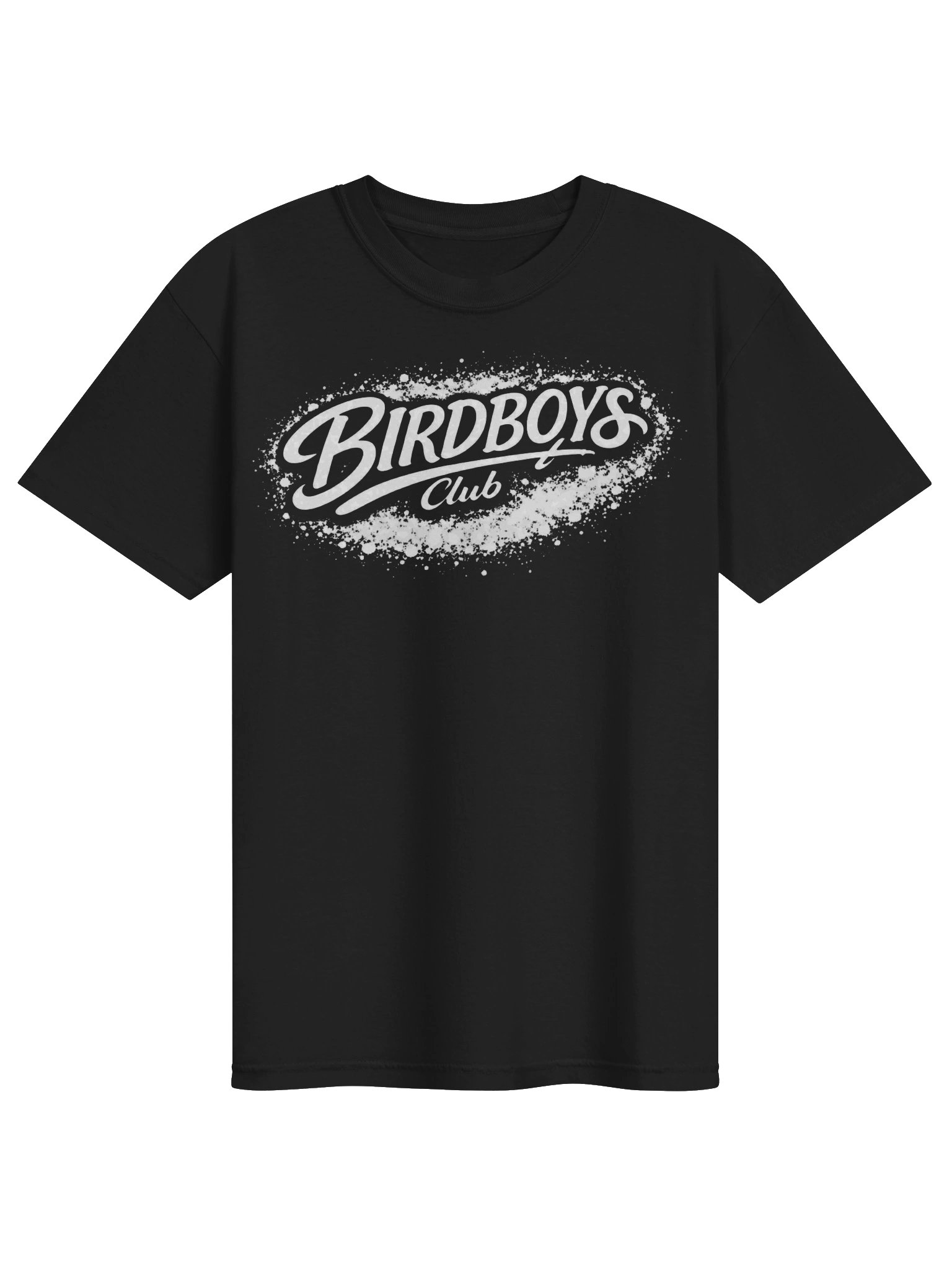 **Above All Society “Bird Boys Club” Black Streetwear T-Shirt** product image (1)