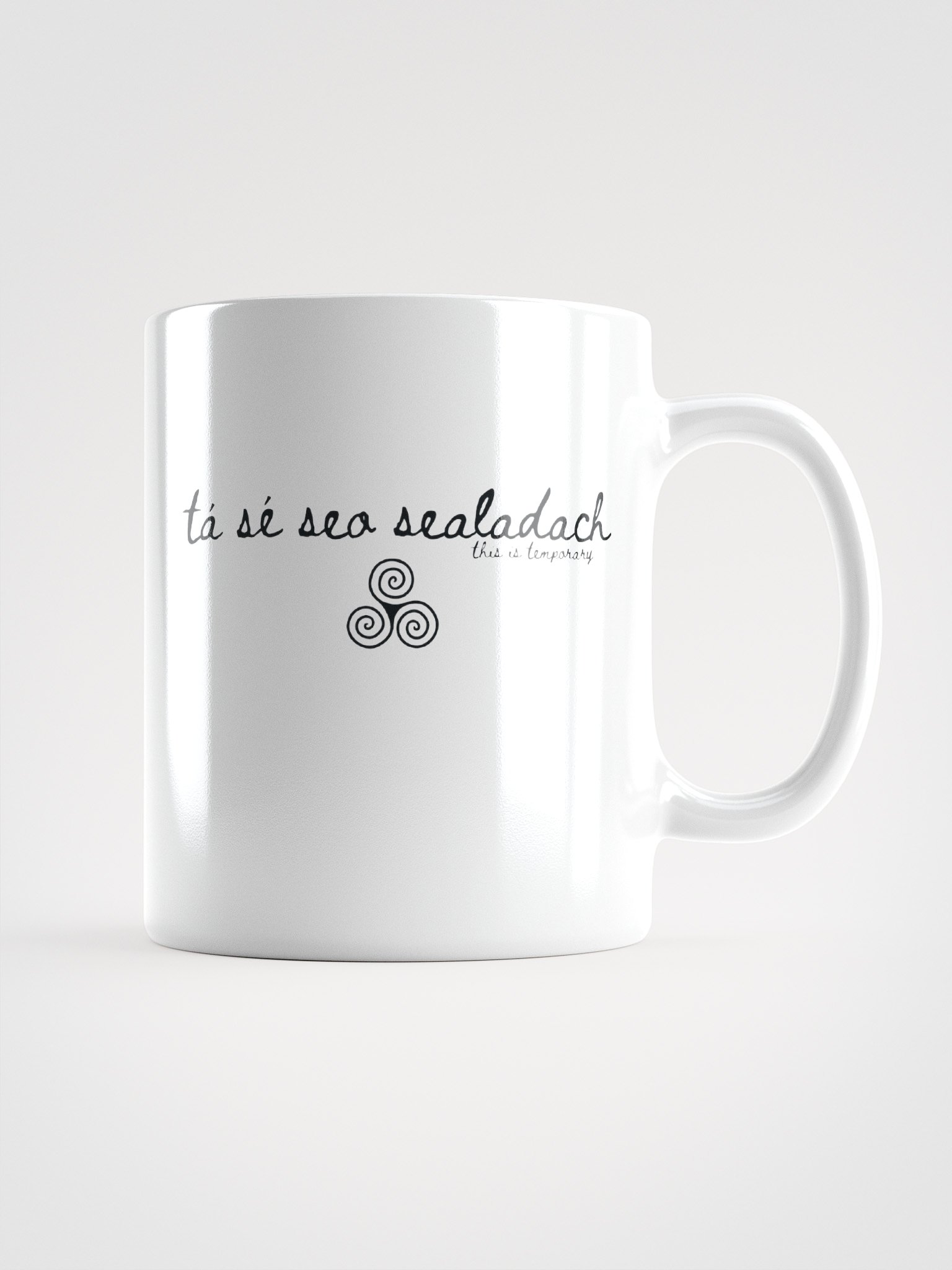 Tá Sé Seo Sealadach (This is Temporary) Mug product image (1)