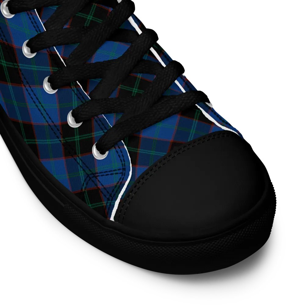Hume Tartan Men's High Top Shoes product image (11)
