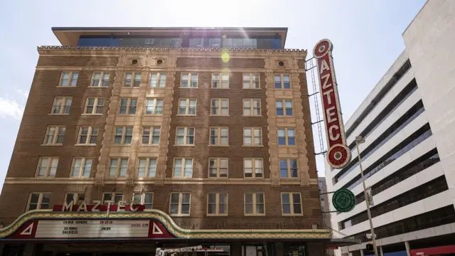 San Antonio’s Aztec Hotel Opens Inside a Historic Movie Palace