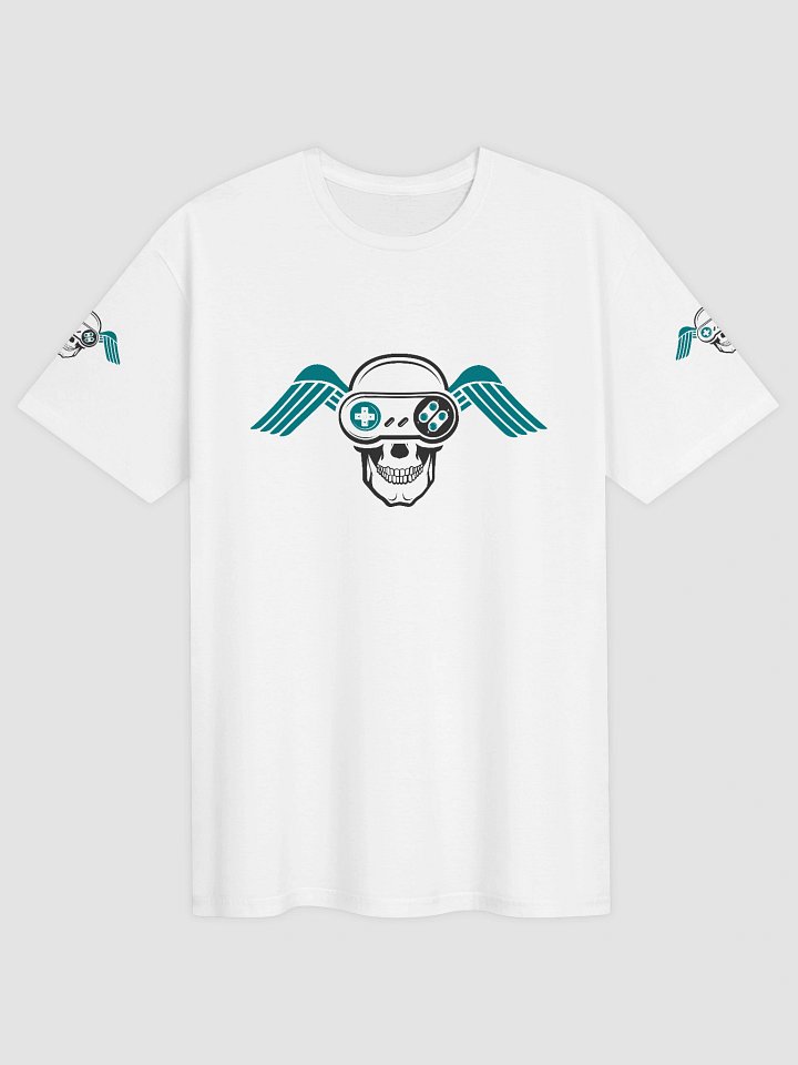 Gamer Aviator Skull T-Shirt product image (1)