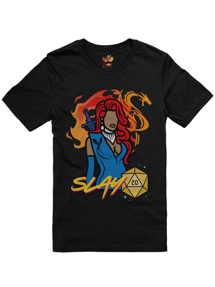 Slay Queen d20 Tee (Unisex) product image (2)