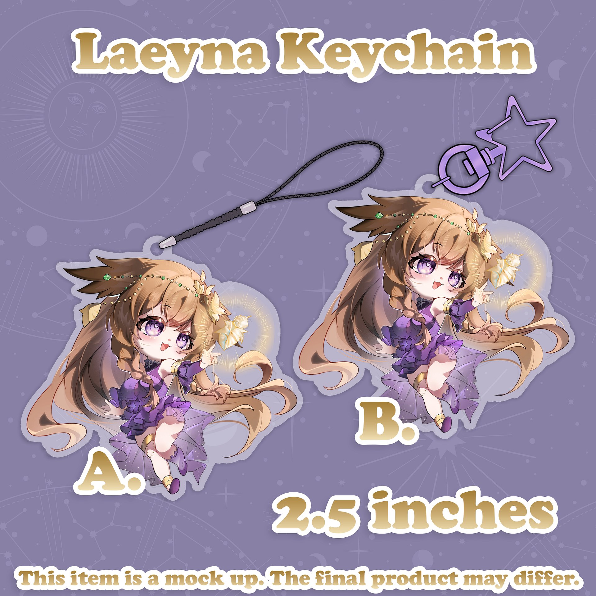 Laeyna Birthday Keychain [PREORDER] product image (2)