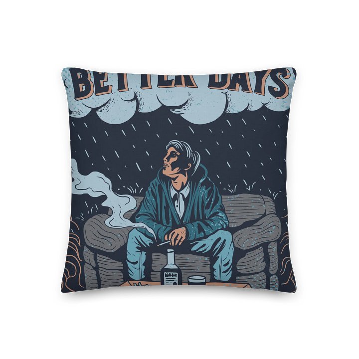 Better Days Throw Pillow product image (1)