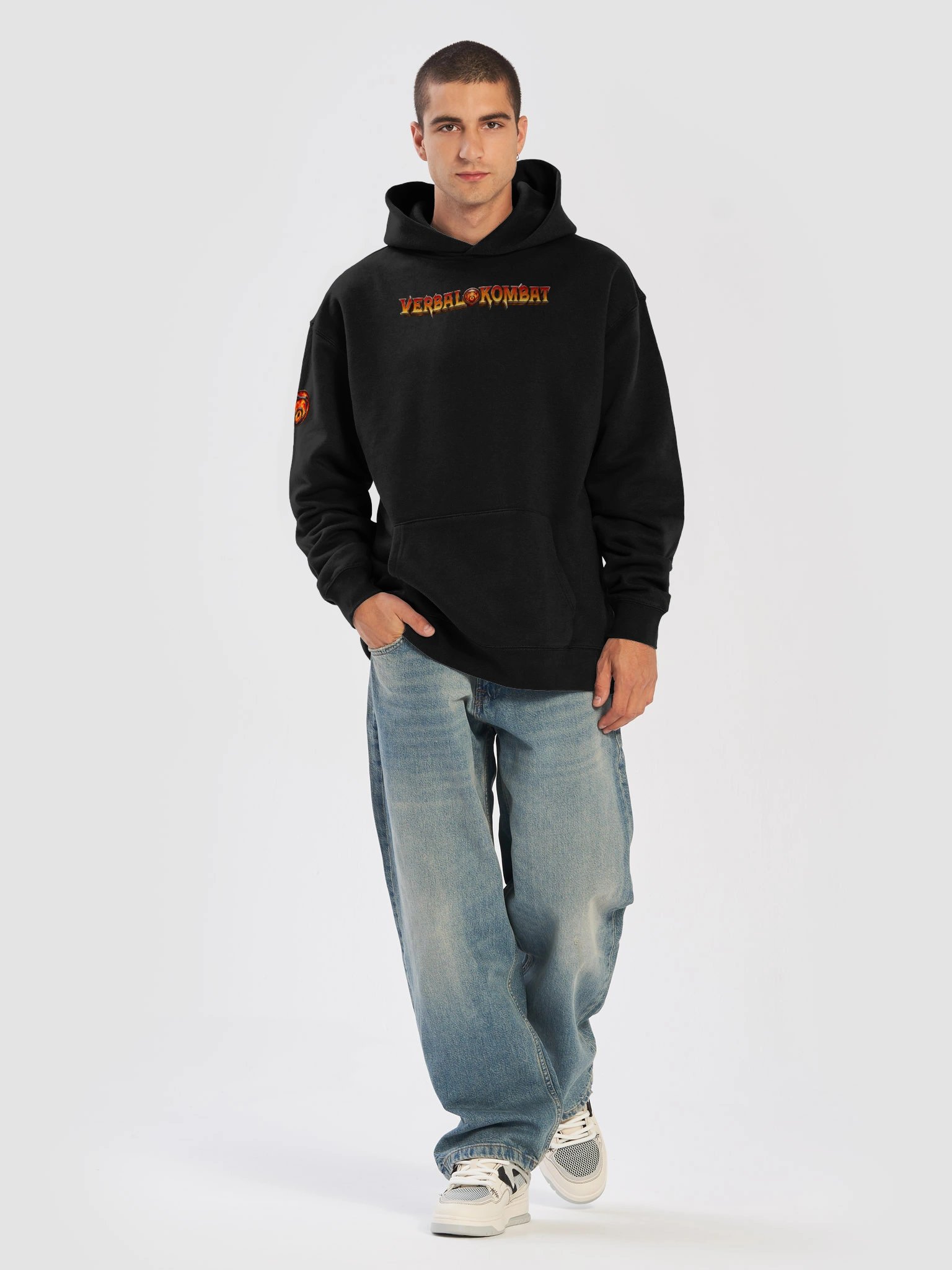 VERBAL KOMBAT Wording Hoodie product image (45)