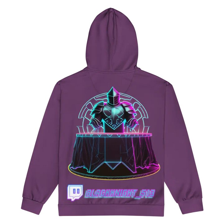 All-Over Print Recycled Unisex Zip Hoodie product image (2)