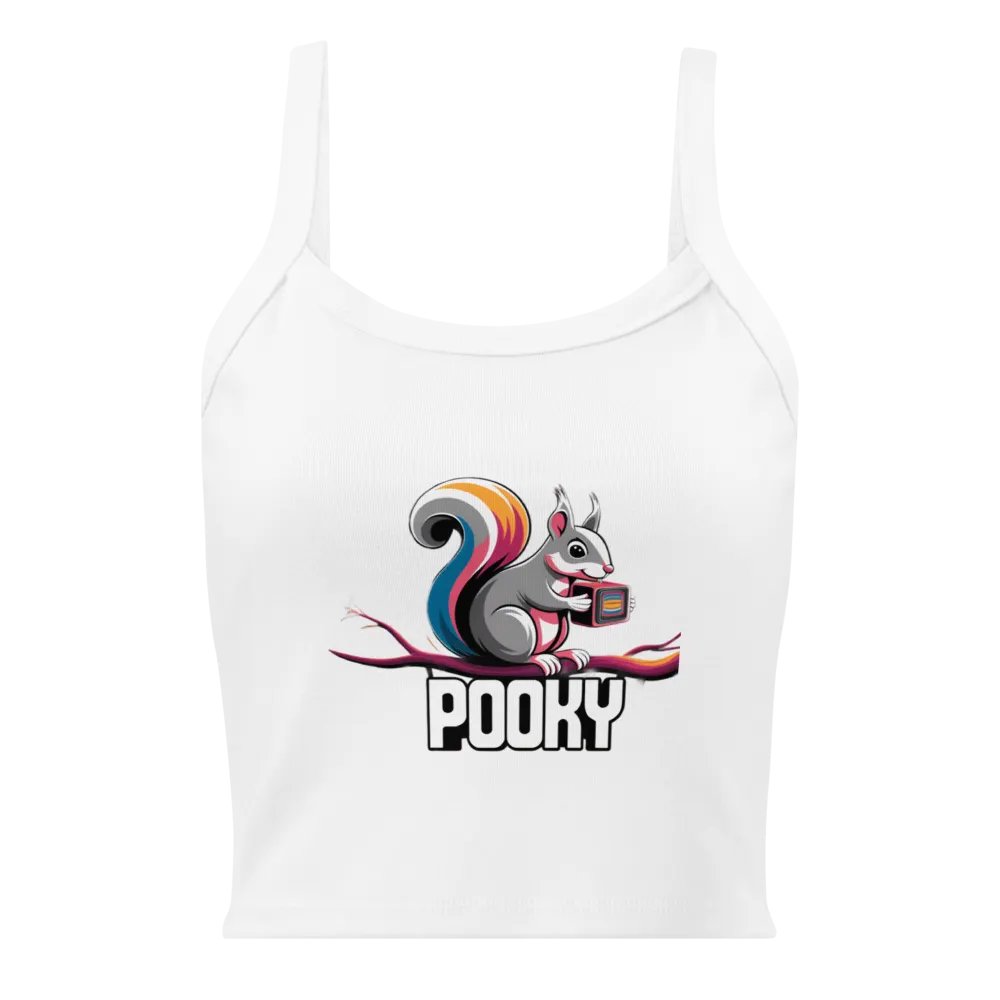 Swirling Tail Squirrel Women's Tank Top product image (1)