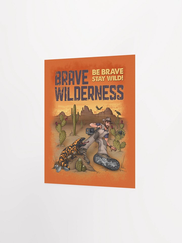 Brave Wilderness Desert Poster product image (4)