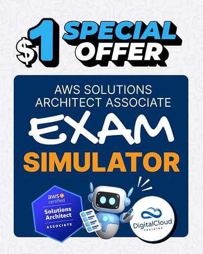 Preparing for the #AWS Solutions Architect Associate exam?

Get 3 months of unlimited access to our exam simulator for just $...